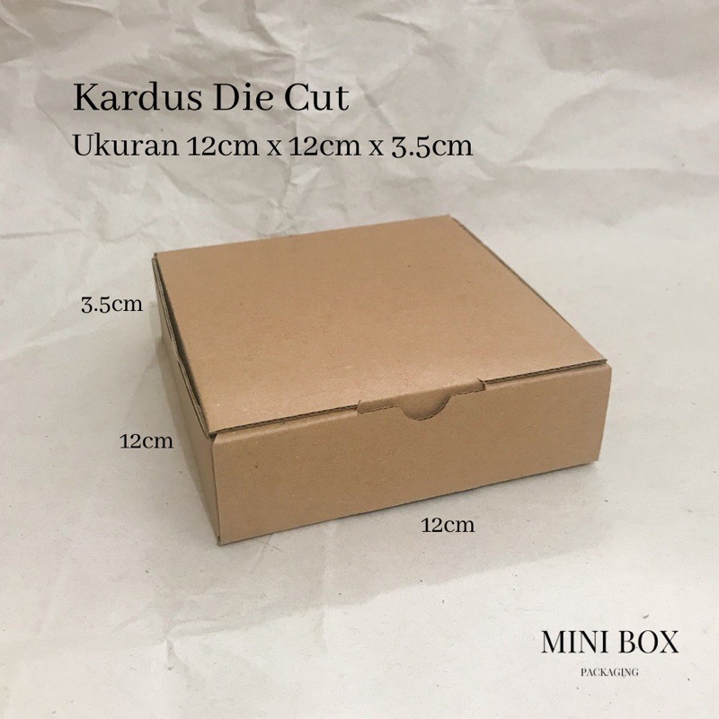 

(12x12x3.5) Kadus Packing Die Cut / Kardus Kado / Kardus Box Pizza / Karton Box / Box Packing