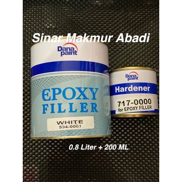 Epoxy Filler Dana Paint/ Cat Epoxy /Dempul Epoxy 1 Kg/Set