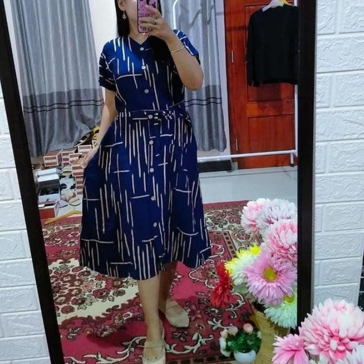 Bagus Banget.. daster andin ikatan cinta/daster motif pagar/daster kekinian/daster busui/daster full