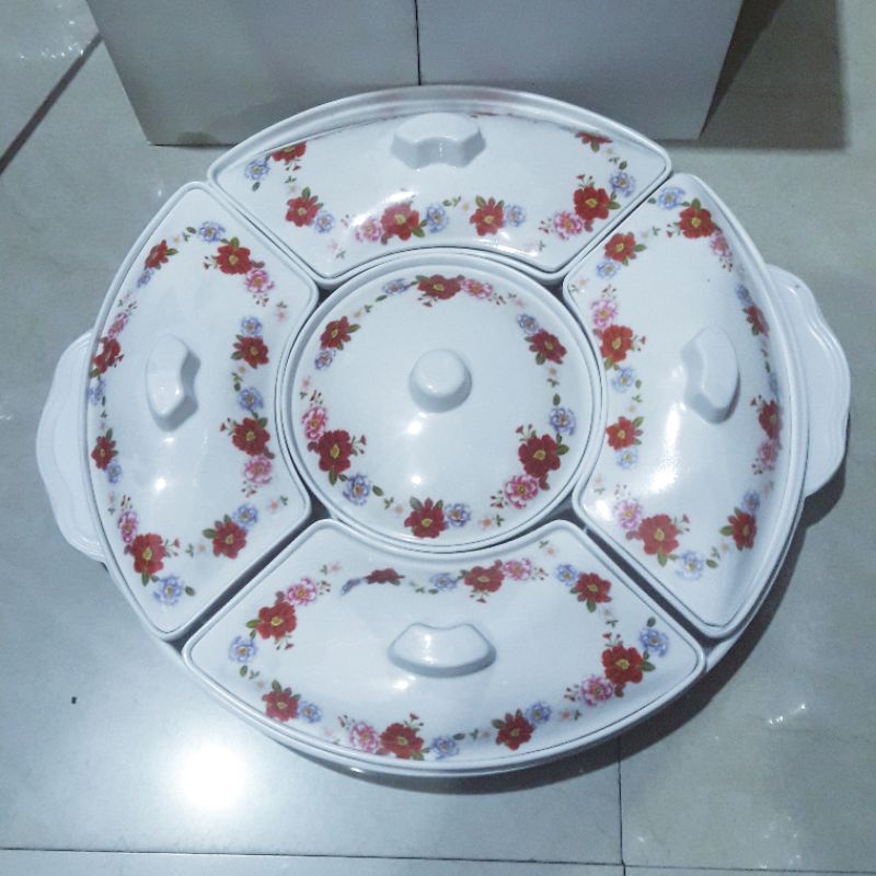 Set Melamine Prasmanan tempat sayur