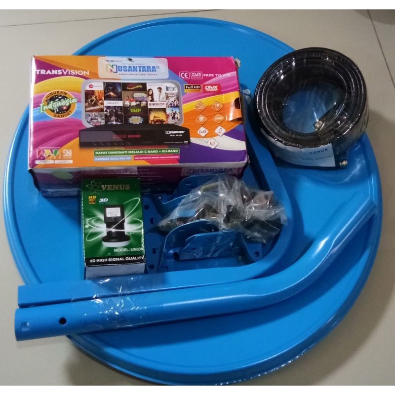Parabola mini tanaka nusantara hd transvision dg pasang