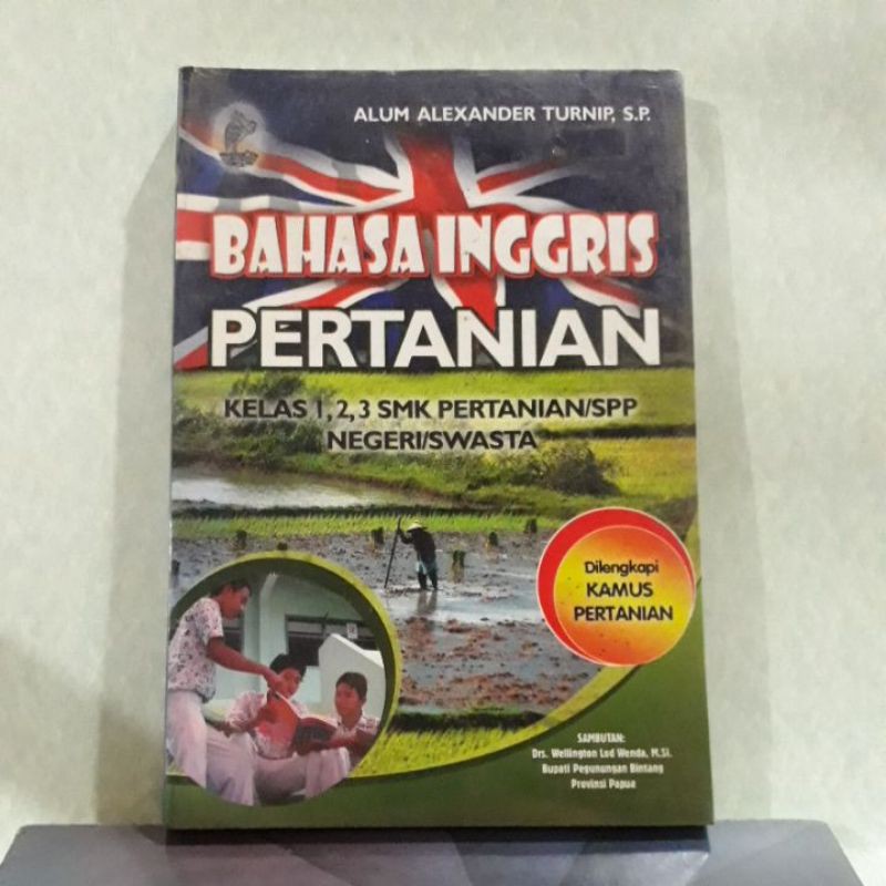 Buku Bimbel - Bahasa Inggris Pertanian (Dilengkapi Kamus Pertanian)