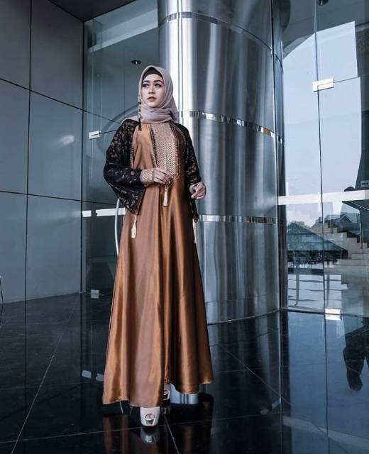 Gamis abaya koncer / abaya arab / Abaya Turki / abaya Dubai / Gamis wanita