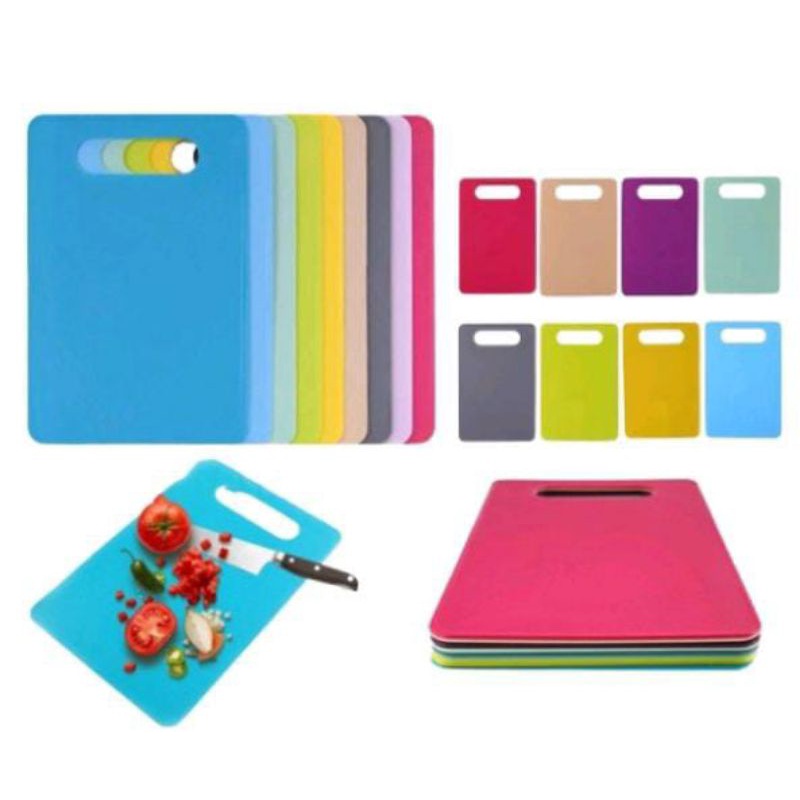 Talenan Plastik 29 X 19 Cm Tebal 1,5 Mili / Talenan Dapur Tipis / Cutting Board / Alat Dapur