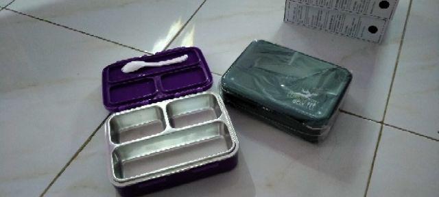 Lunch Box Yooyee 631 Sekat 3 Kotak Makan Yooyee Stainless
