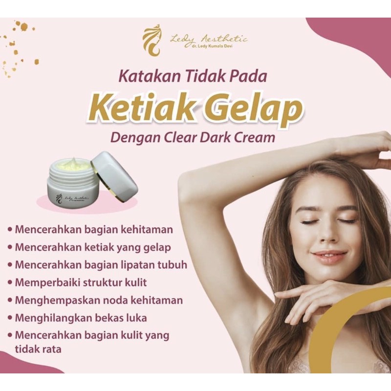 Clear dark Cream