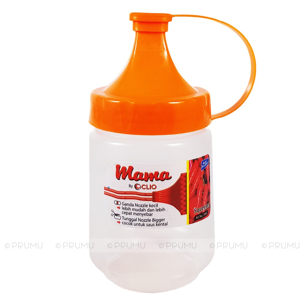 Botol Kecap 200 Ml - Botol Saos - Botol Mayonnaise - Squeeze Bottles - Botol Saus - Botol Sambal - B