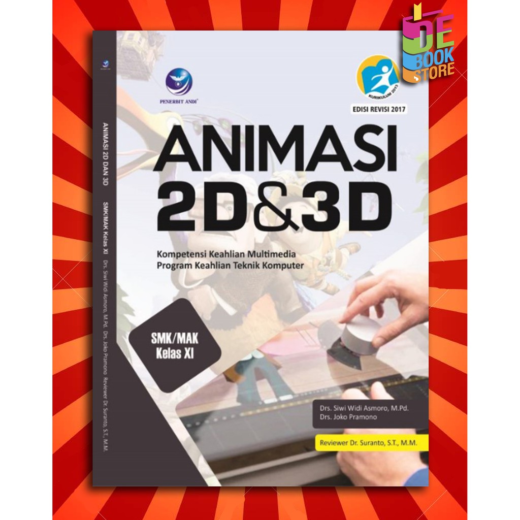 Jual Animasi 2D Dan 3D Untuk SMK/MAK Kelas XI, Program Keahlian Teknik ...