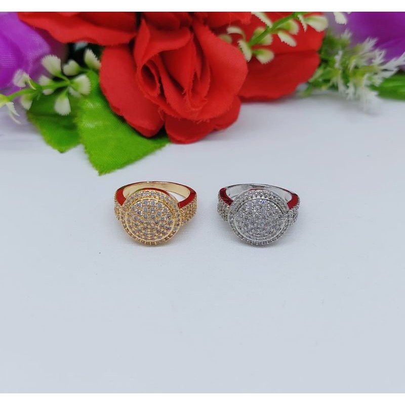 Cincin Xuping full Permata terbaru 108A-109A