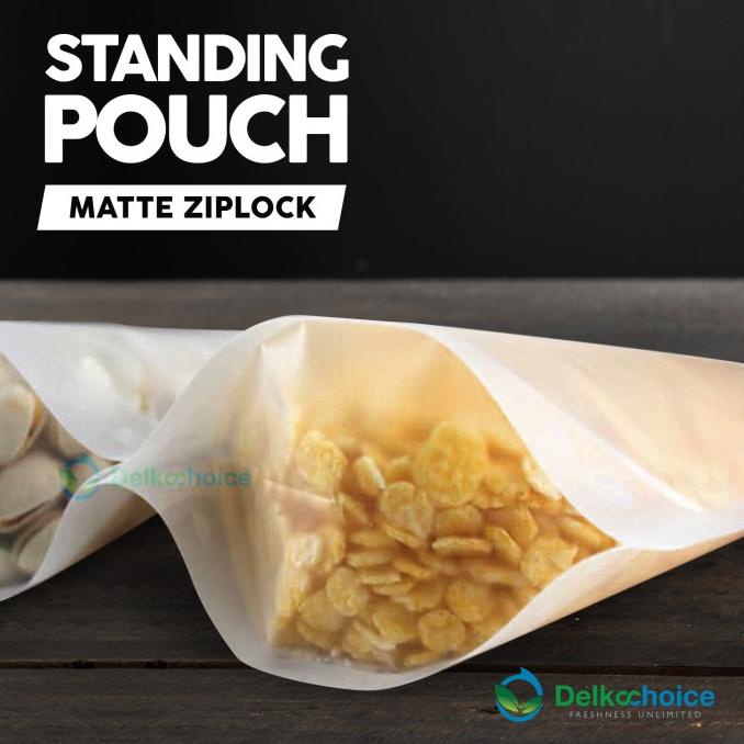 STANDING POUCH | TRANSPARANT BURAM 16 X 32