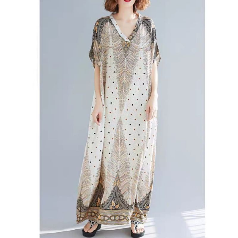 MDLV ~ 91011# Homewear Maxi Dress Big Size Gamis Import Fashion Import