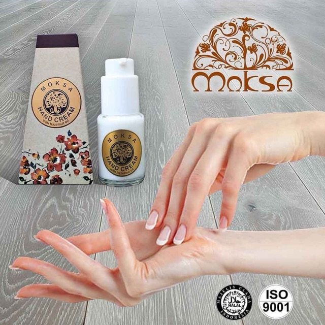 Moksa Hand Cream with Hazelnut Nut Oil
