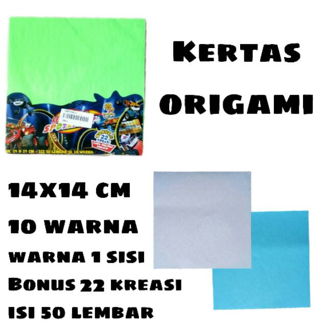 

Kertas Origami Polos Sakura 14x14 cm