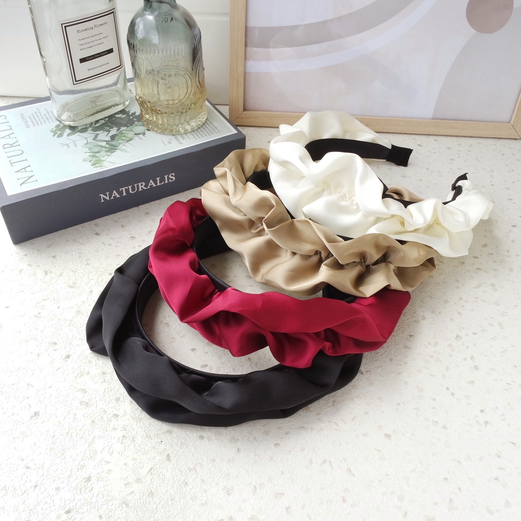 HEADBAND / BANDO KOREAN RUFFLED - 2160