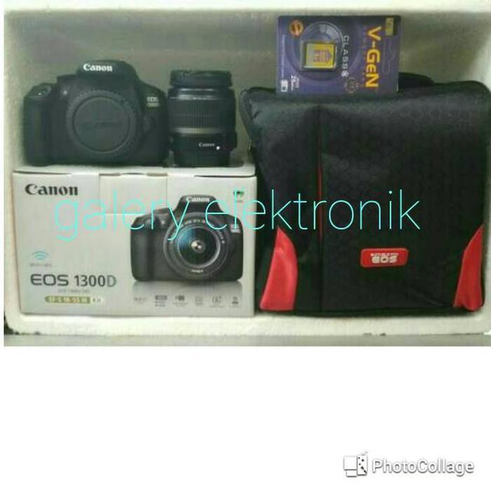 "KD" kamera dslr canon eos 1300D wifi