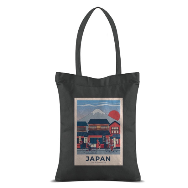 Tote Bag Kanvas Portrait : Japan (Bisa Custom Desain)