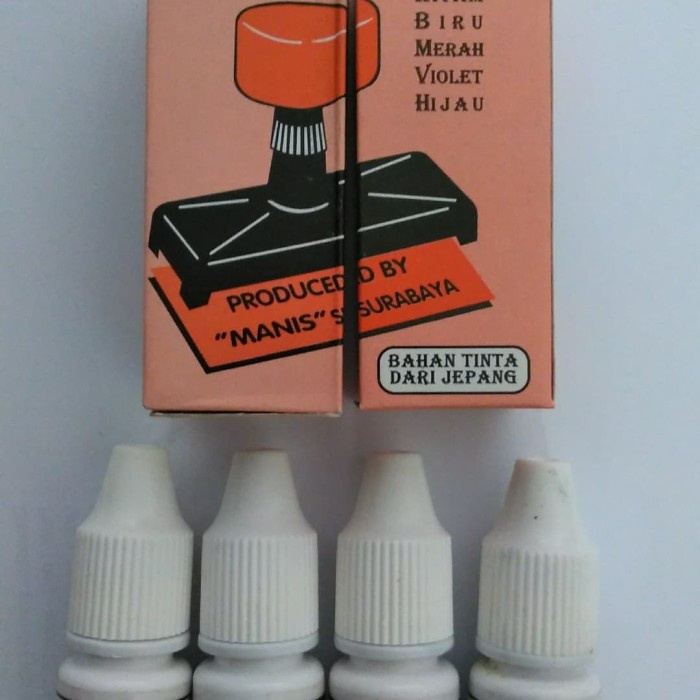 

Sale Tinta Stempel Otomatis Manis Warna Biru Bagus