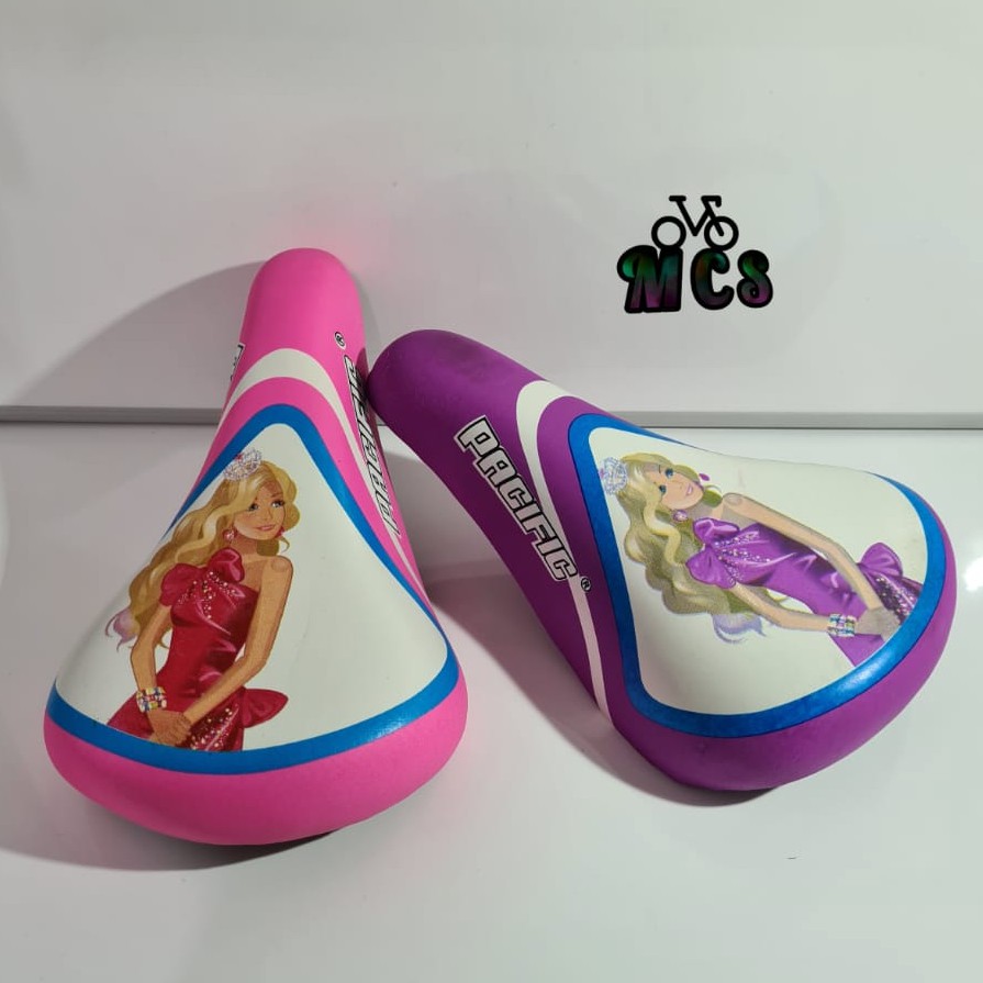 [Pacific] Sadel Sepeda Anak Motif Barbie