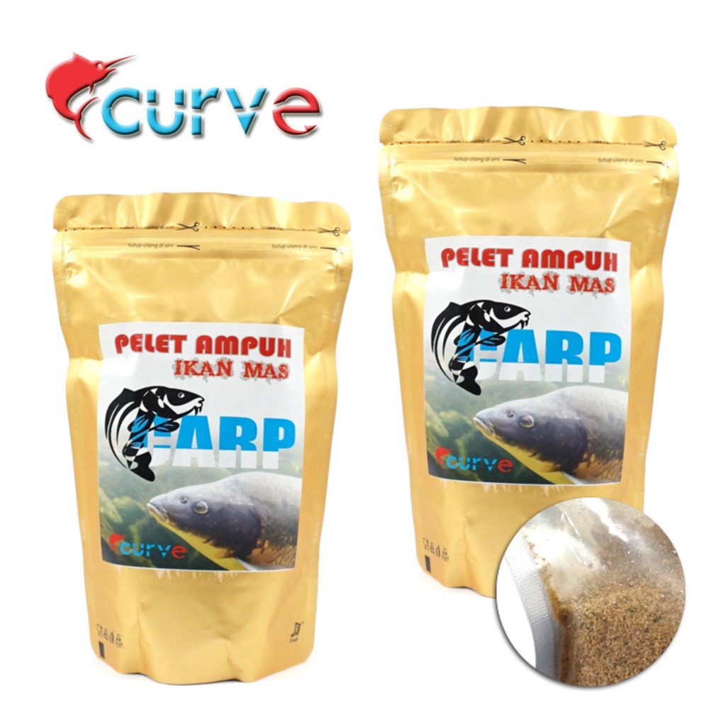 Umpan Pelet Curve Ikan MAS TOMBRO