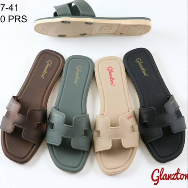 Sandal Selop Wanita Import H 1838 VPS