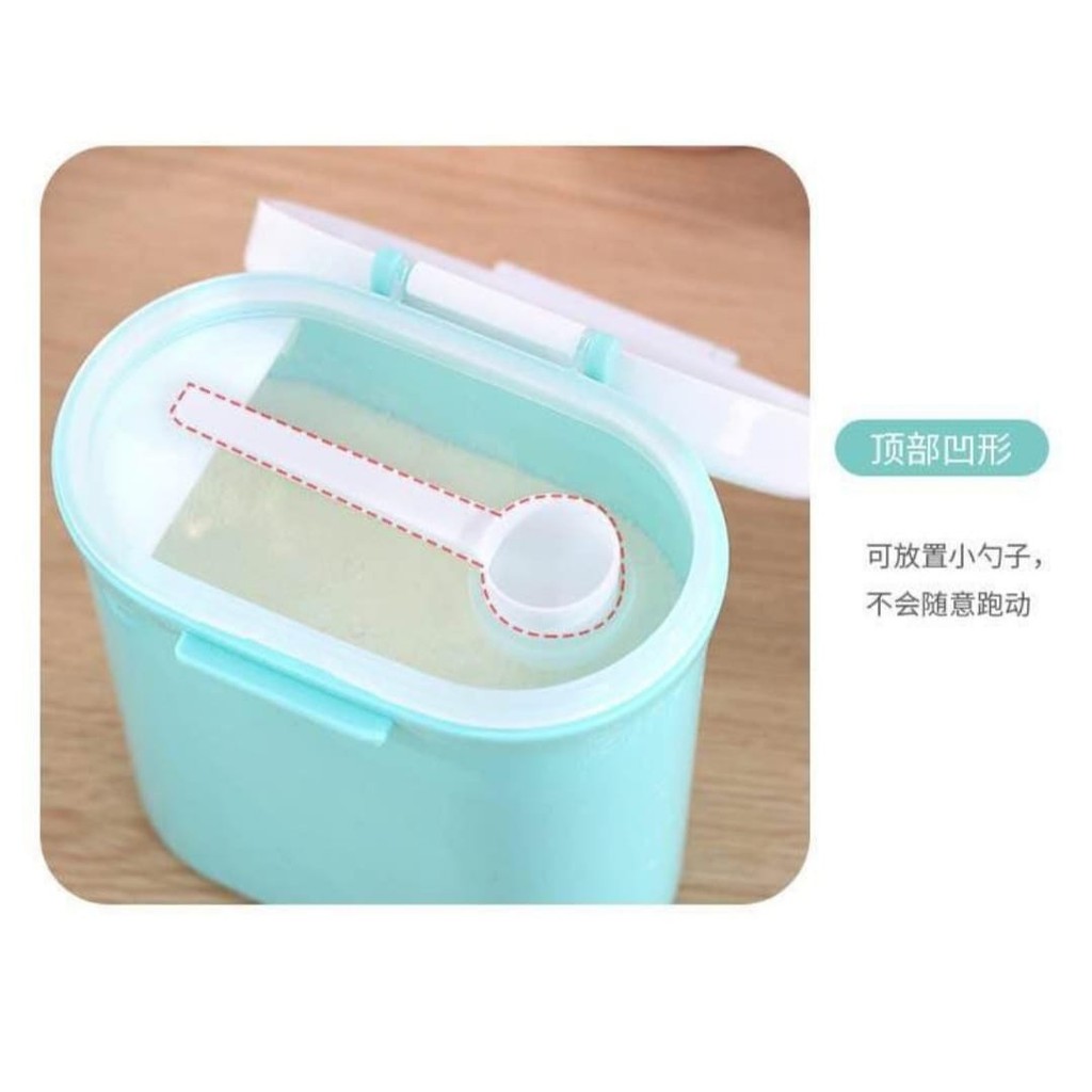 Tempat Kotak Penyimpanan Susu Bubuk Bayi Portabel Sealed L/S R-29