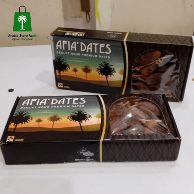 

Kurma Tangkai Tunis Premium Afia' Dates/Alger Dates 500gr