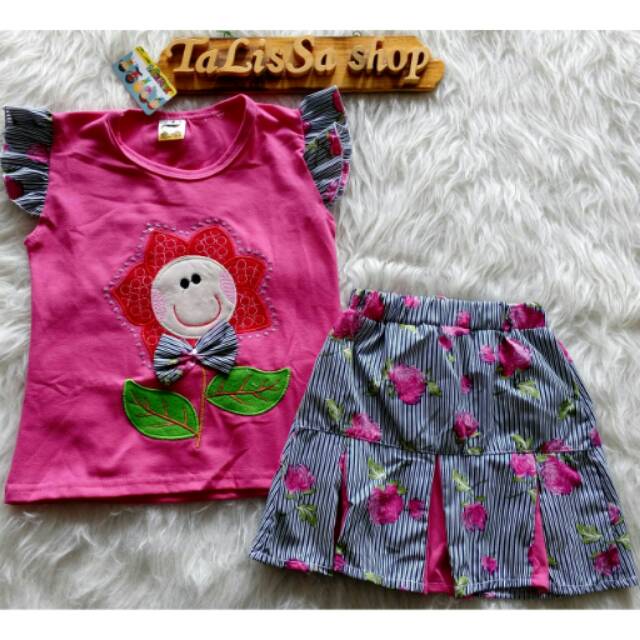 Setelan Rok XunKids