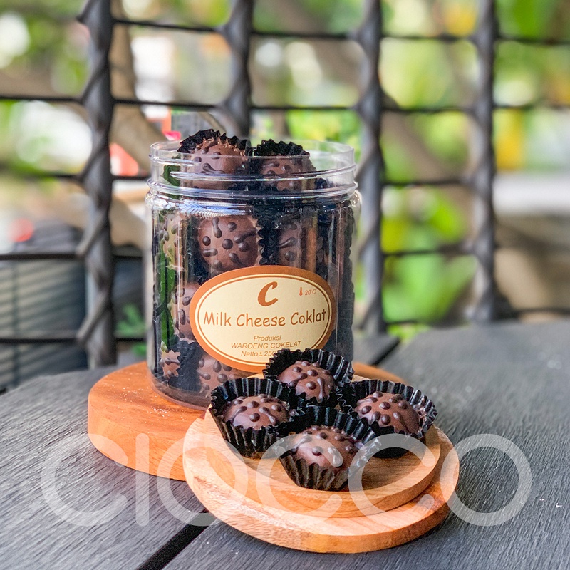 (CIOCCO) Cookies Milk Cheese Coklat - WAROENG COKLAT