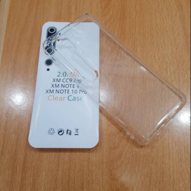 Xiaomi Mi Note 10 Pro Soft Case Silikon Bening Cover Tebal Transparan Softcase Note10 / 10pro