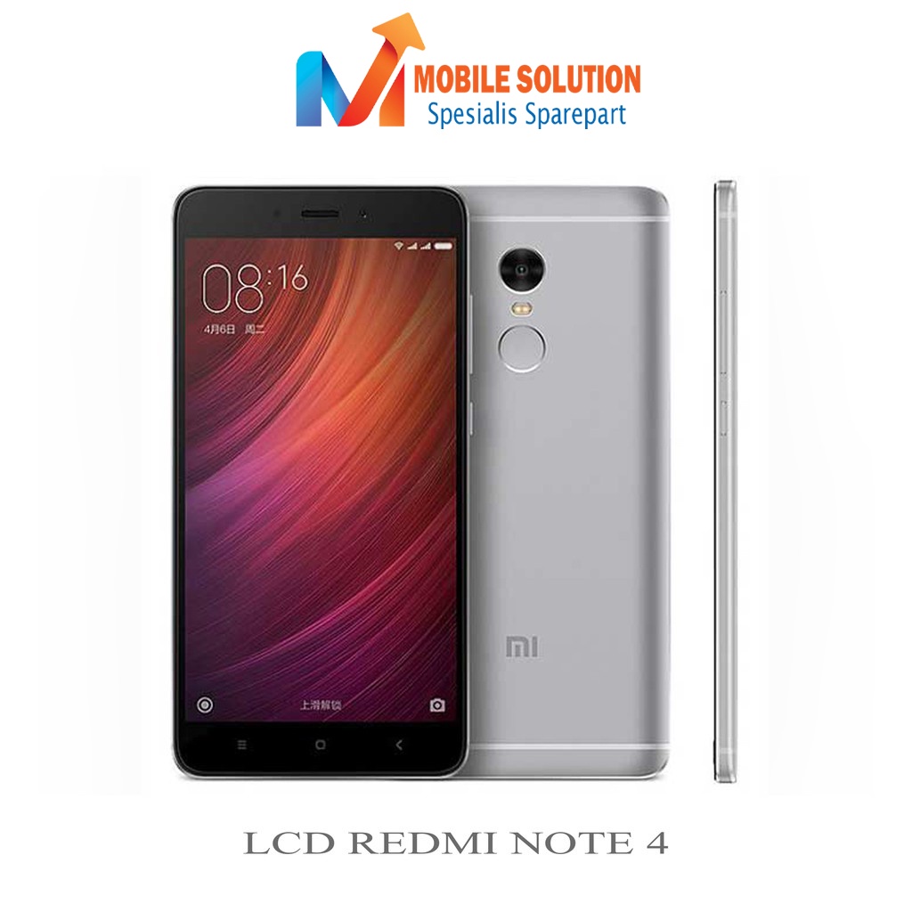 Grosir LCD Xiaomi Redmi Note 4 Processor Mediatek ORIGINAL 100% Fullset Touchscreen Garansi 1 Bulan + Packing / Bubbel