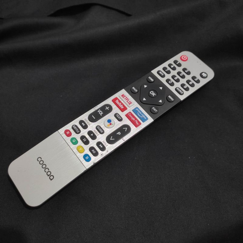 Remote TV COOCAA Android TV Smart TV Terbaru Dengan Bluetooth Google Assistant Original 100% - Remot