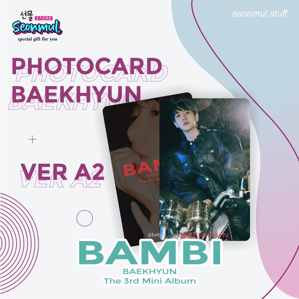 READY STOCK PHOTOCARD PC EXO OBSESSION (BAEKHYUN - A2)