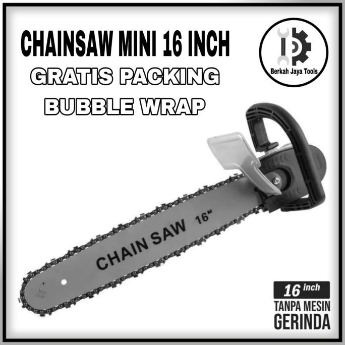 Adaptor Chainsaw 16 Inch Mesin Gerinda Tangan - Gergaji Mesin Mini