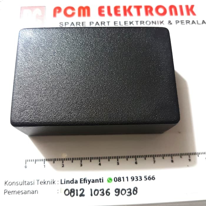 New Box plastik X 1  Box Elektronik Mini 75 X 25 X 5 CM buble per box