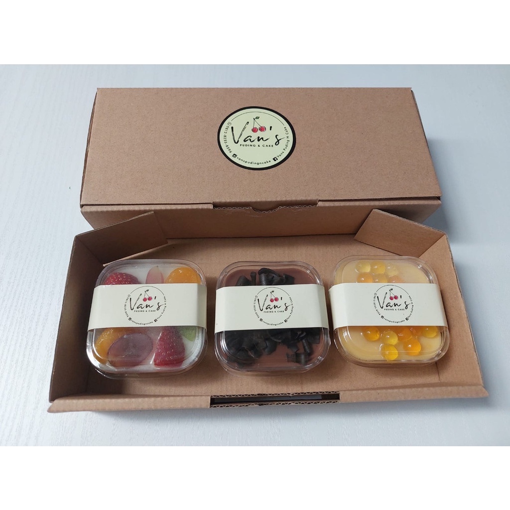 

Pudingcup 3 rasa isi 3 Cup