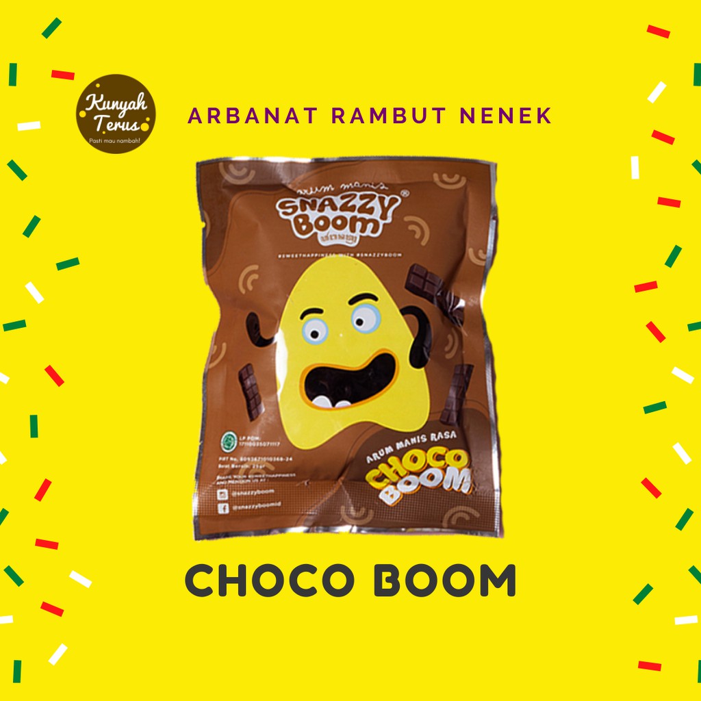 

Arum Manis by Snazzy Boom - Choco 25gr