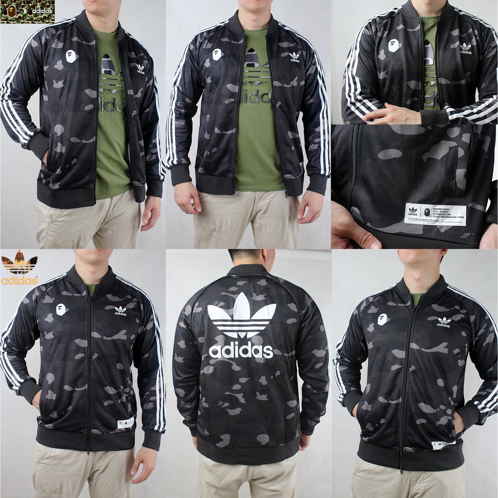 jaket adidas x bape