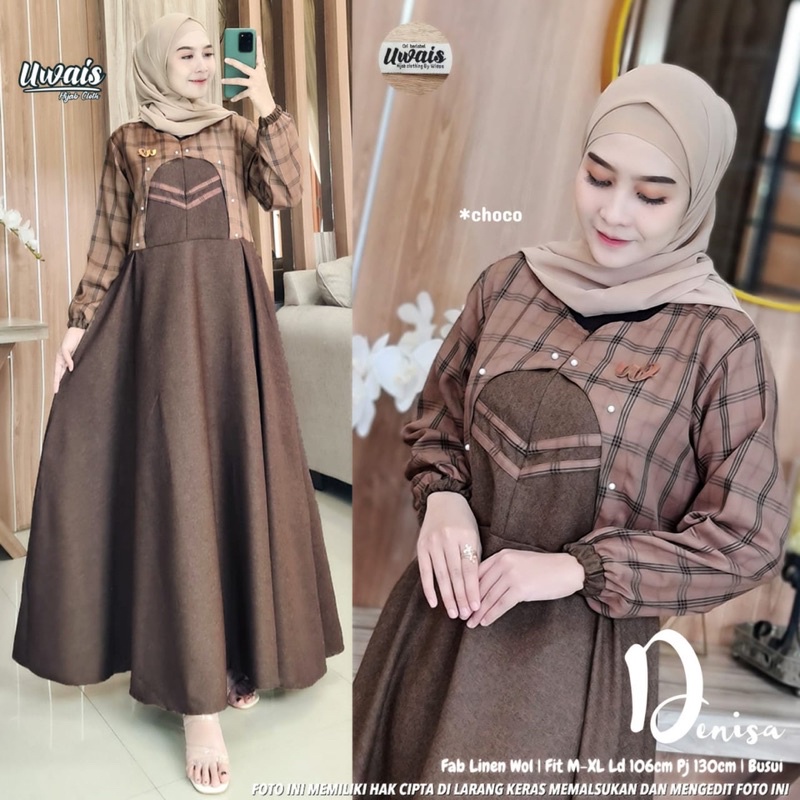 [BISA COD] RESTOCK DEVISA MAXY // GAMIS IBU WANITA DAN REMAJA // ORI BY UWAIS