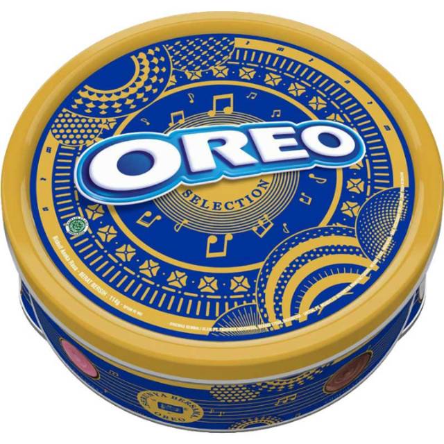 Oreo Selection 114gr kaleng Wafer coklat oreo kaleng