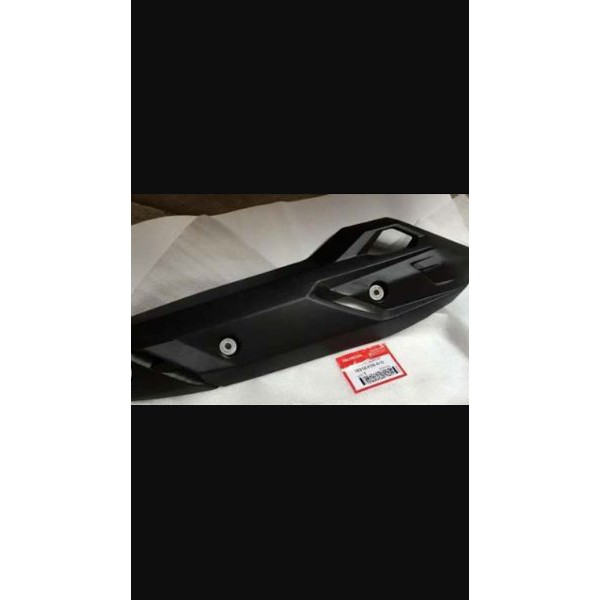 Jual cover tutup knalpot vario techno 150 ori AHM Murah