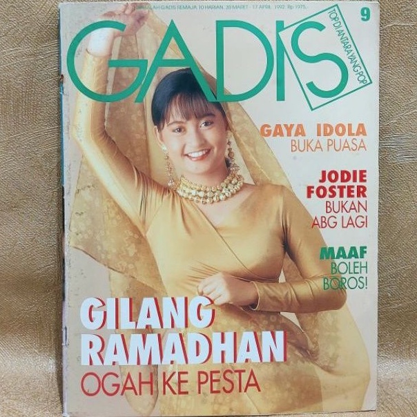 Majalah GADIS 30 Maret - 17 April 1992
