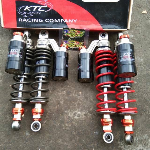 SHOCK SHOK SKOK SHOCKBREAKER TABUNG KTC EXTRIEM DOBEL CLICK 320MM SUPRAX X SHOCK BELAKANG KTC 340MM 