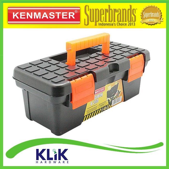 Kenmaster Tool Box Mini B 250 - Kotak Perkakas 25 x 12 x 10 cm B250