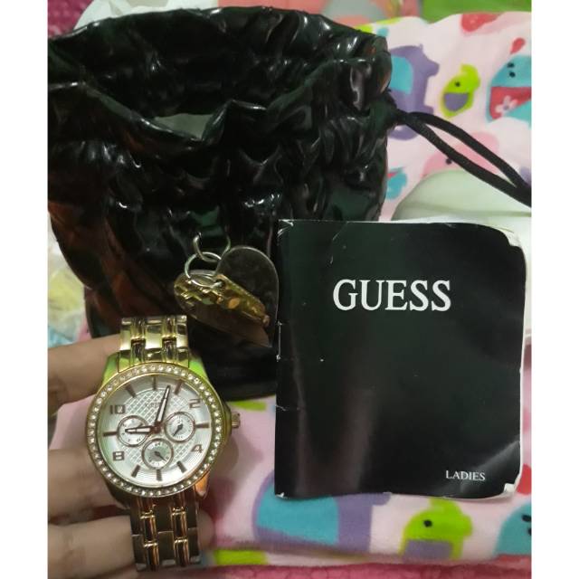 Jam tangan guess ori preloved