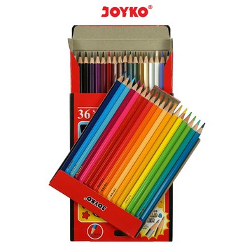 PENSIL WARNA 24 / 36 / 48 WARNA - JOYKO COLOR PENCIL ERASABLE CP-24 PB / CP 115 BISA DI HAPUS / CP 36 PB CP 48PB