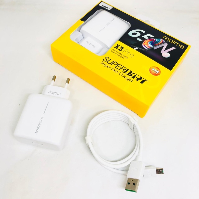 NEE TC REALME X3Pro 65W CHARGER MICRO TYPE C KHUSUS GROSIR