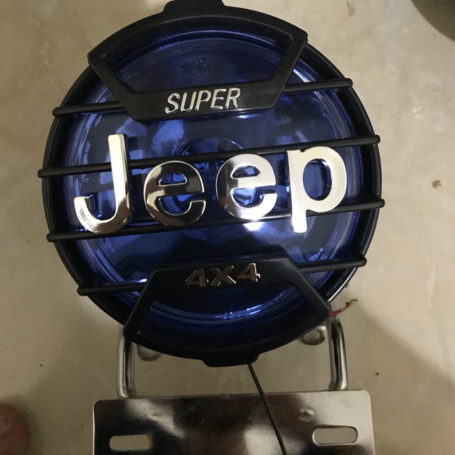 Lampu jeep variasi mega pro dan tiger plus breket