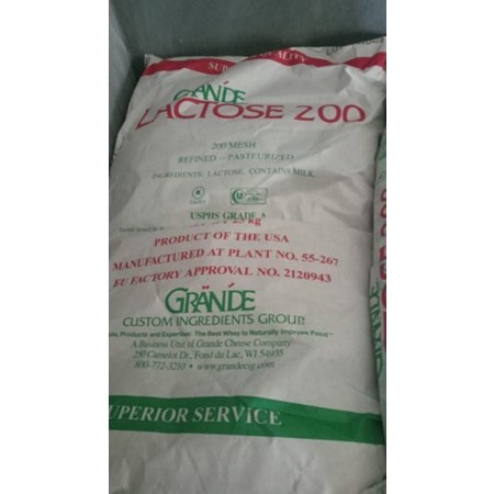 

Lactose ex grande 1 zak 25kg