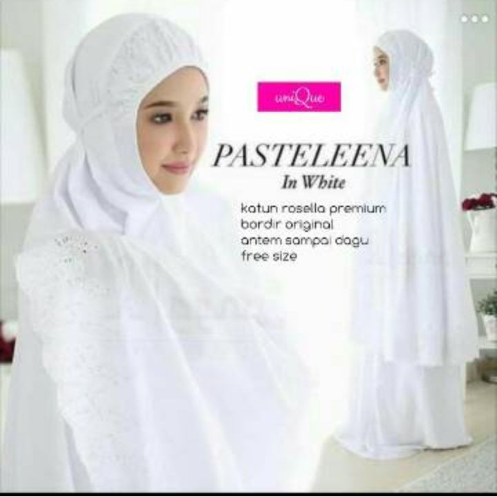 Mukena Jumbo Dewasa Khadijah Katun Rosella Premium / Mukena Dewasa / Mukena Jumbo / Mukena bali