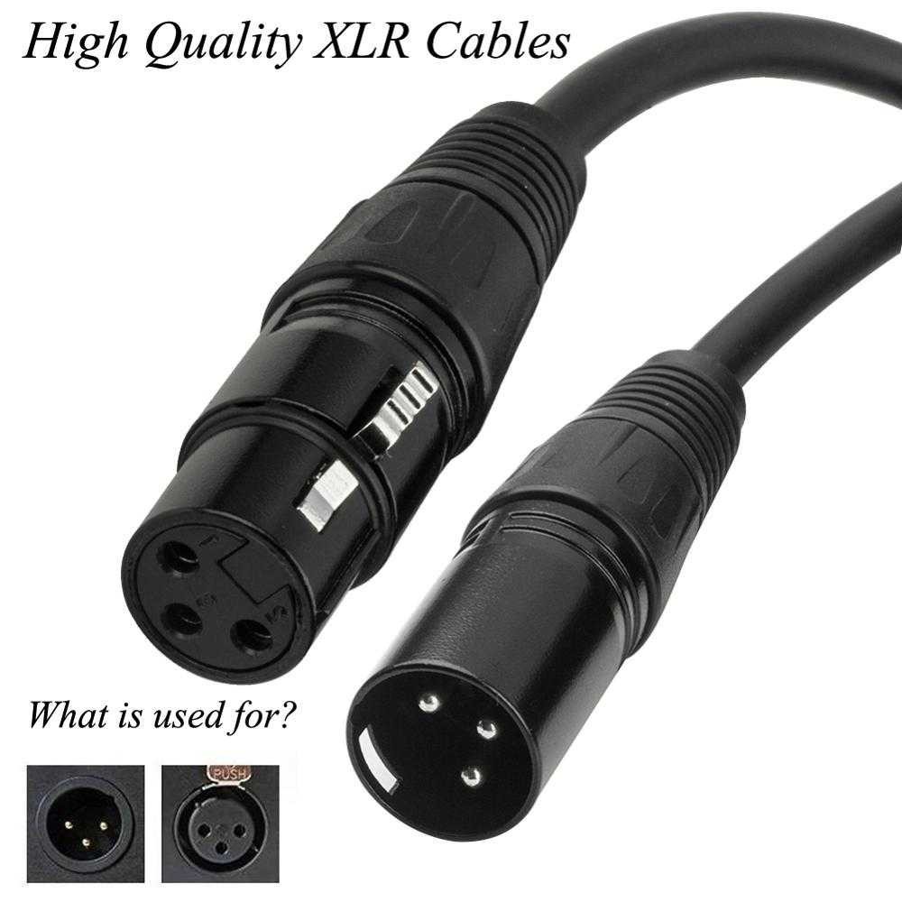 Terlariss !! Bochara Kabel XLR M/F OFC Microphone Karaoke Shielded - BOF30